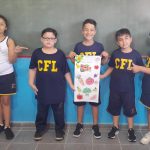 Cartaz em Grupo - Dia Nacional da Saúde e Nutrição - Colégio Ferreira Lima